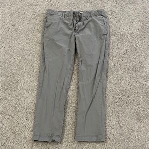 Banana Republic Men's Light Gray Chinos